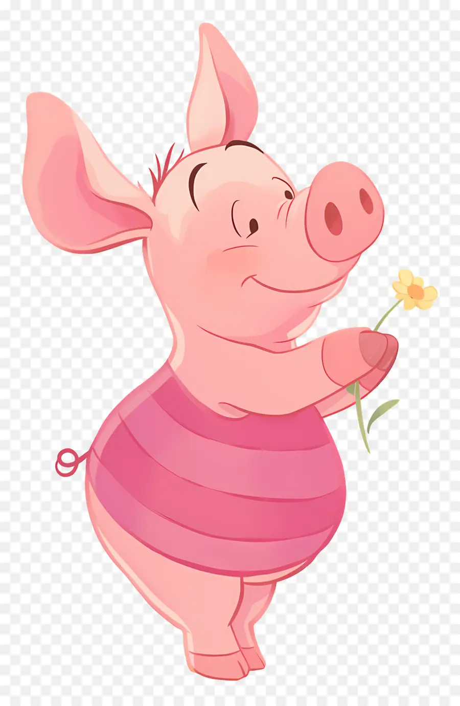 Cerdito，Rosa PNG