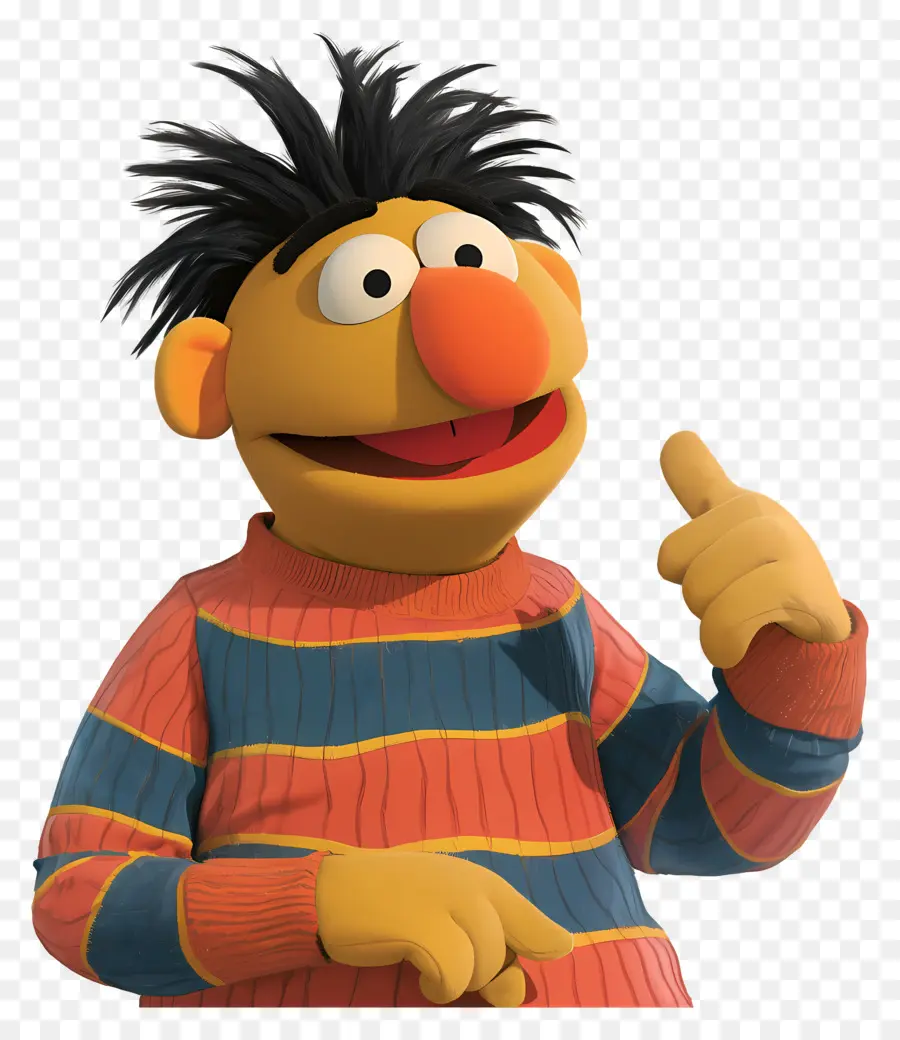 Ernie，Personaje De Dibujos Animados PNG