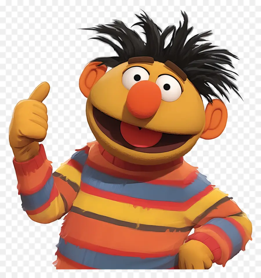 Ernie，Personaje De Dibujos Animados PNG