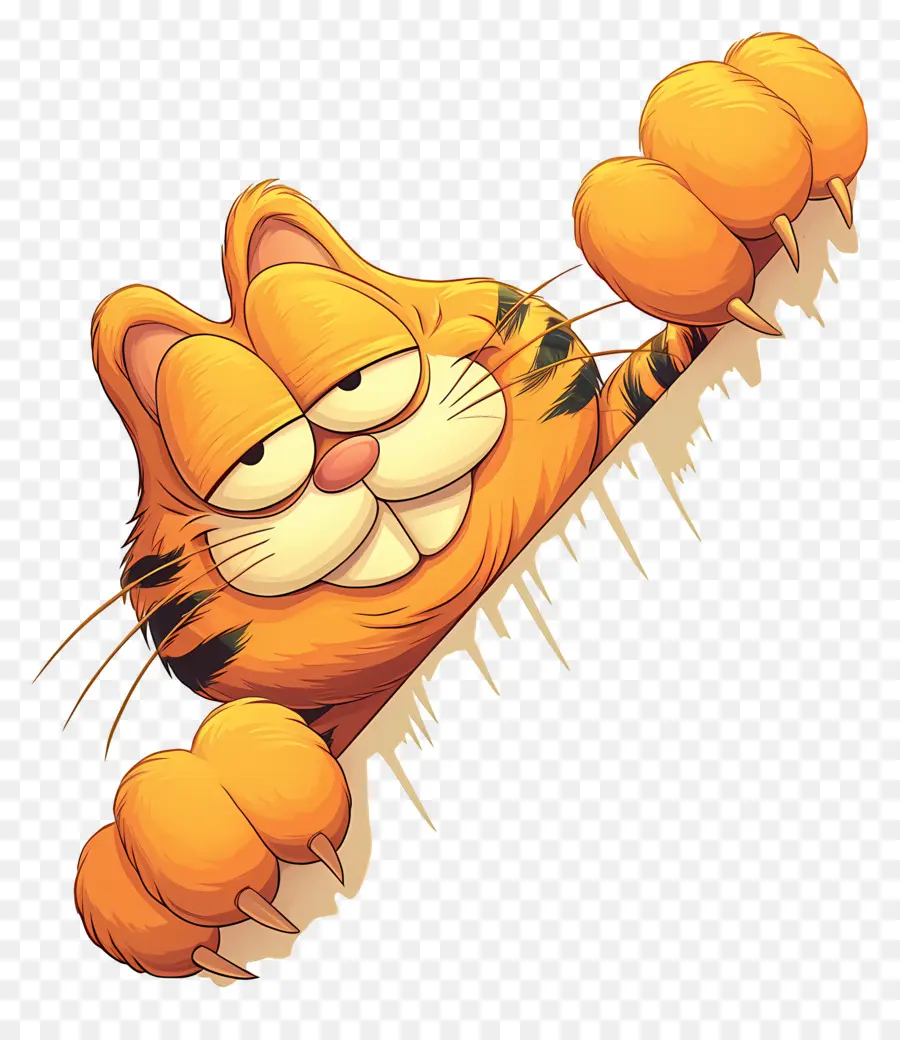 Garfield，Gato Naranja PNG