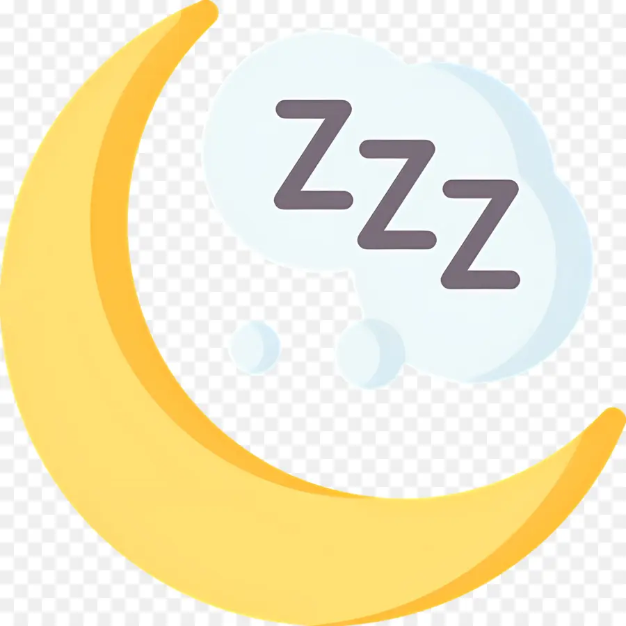 Dormir Zzz，Luna Con Z PNG