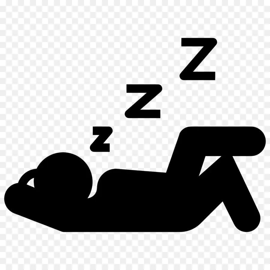 Dormir Zzz，Silueta Durmiendo PNG