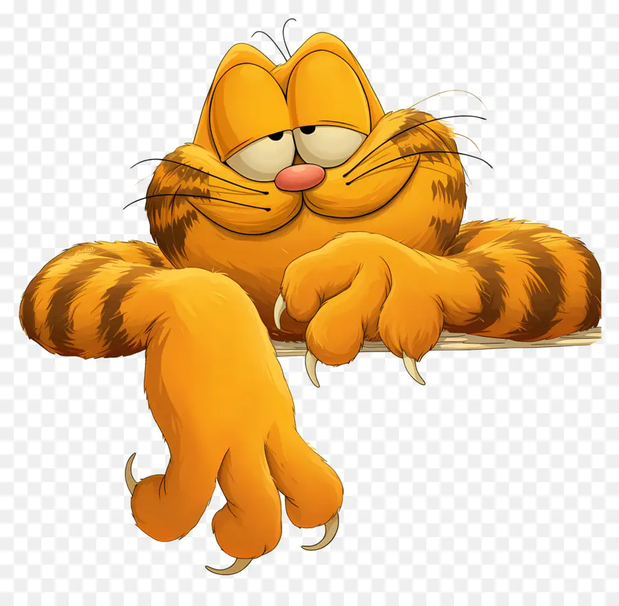 Garfield，Gato Naranja PNG