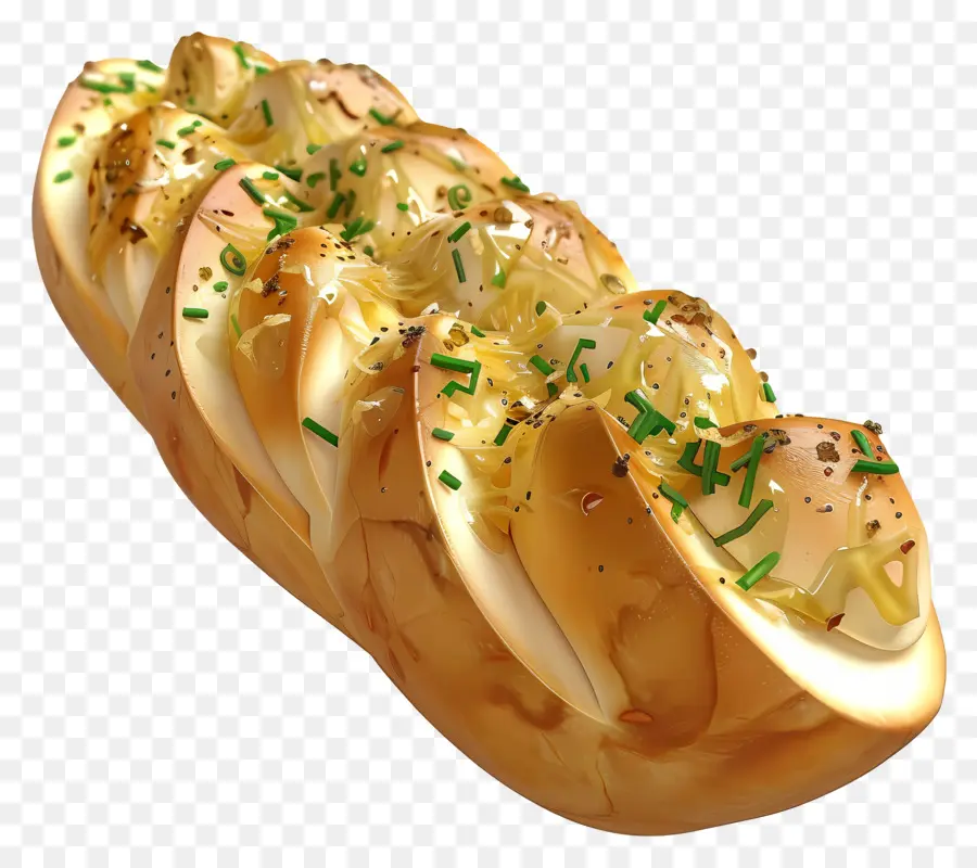 Pan De Ajo，Queso PNG