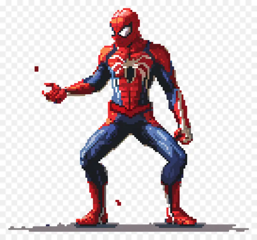 Píxel Spiderman，Hombre Araña Pixelado PNG