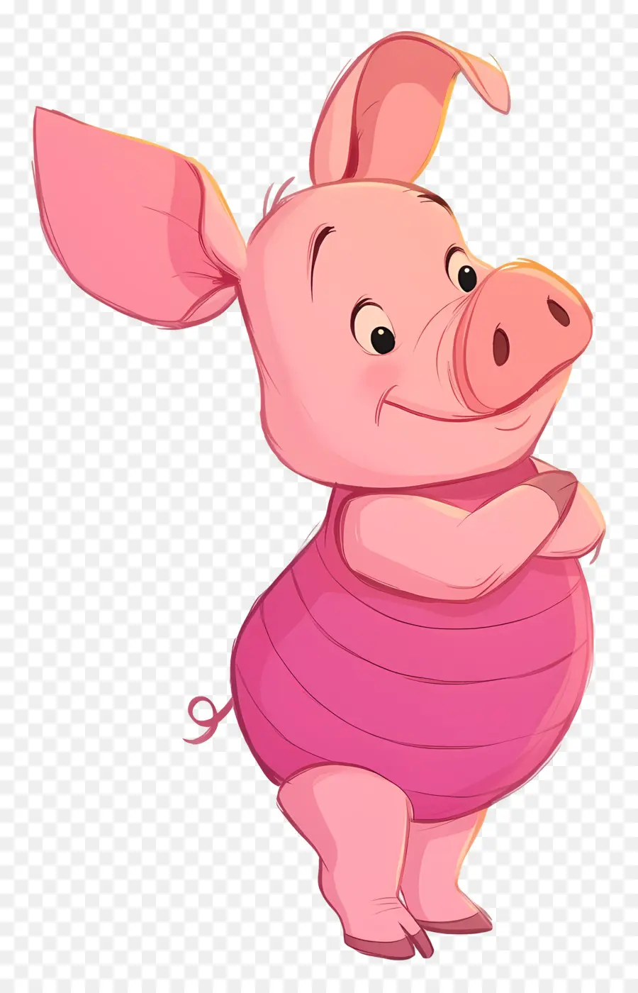 Cerdito，Rosa PNG