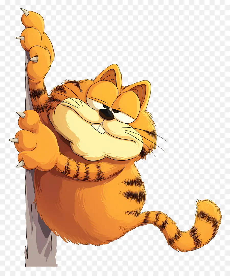 Garfield，Gato Naranja PNG