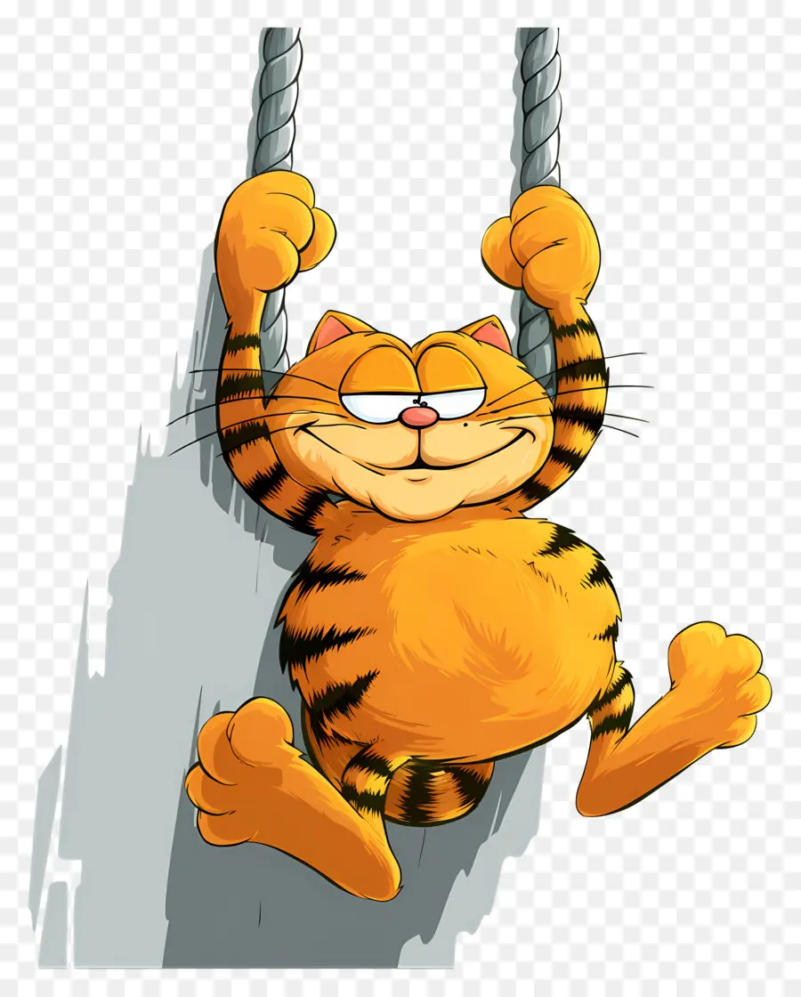 Garfield，Gato Naranja PNG