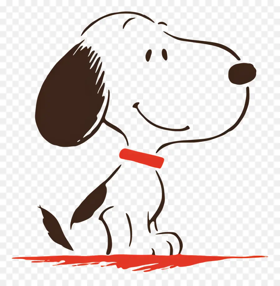 Snoopy，Boceto De Perro De Dibujos Animados PNG