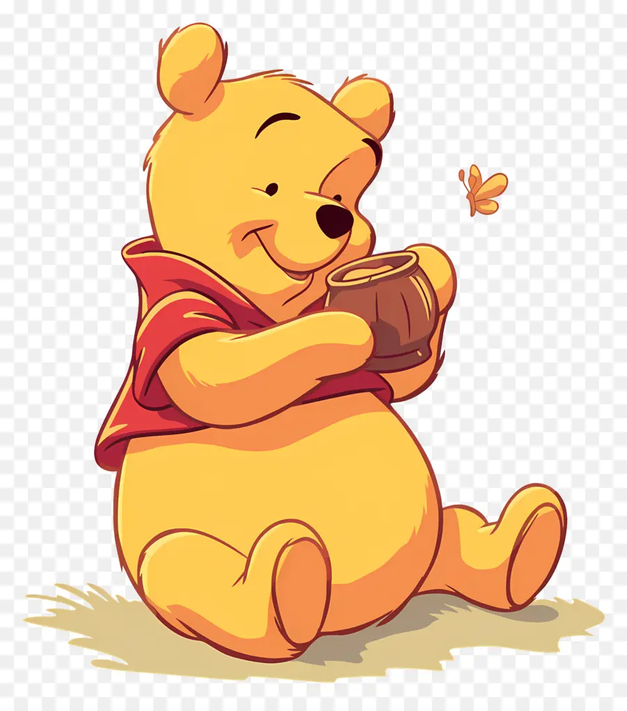 Winnie El Pooh，Oso Con Miel PNG