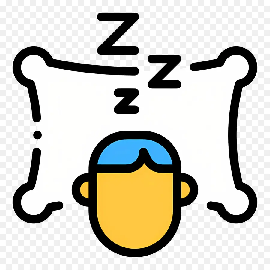 Dormir Zzz，Persona Dormida PNG