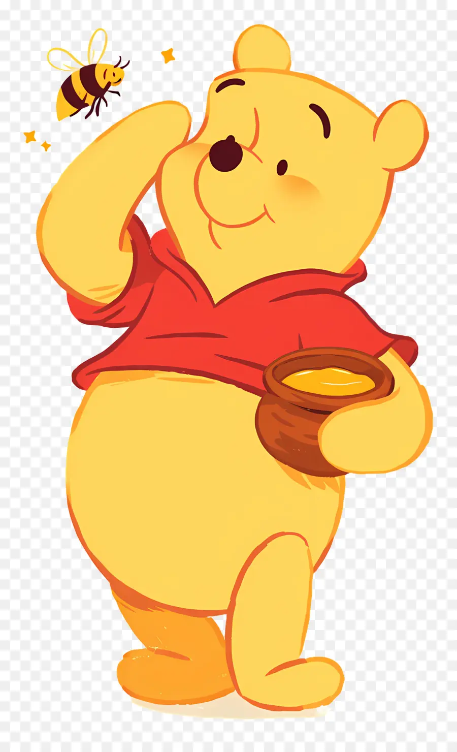 Winnie El Pooh，Oso Con Miel PNG