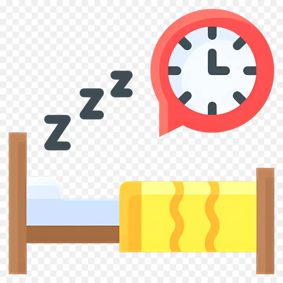 Dormir Zzz，Persona Dormida Con Reloj PNG