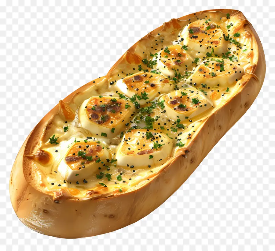 Pan De Ajo，Pan De Queso PNG