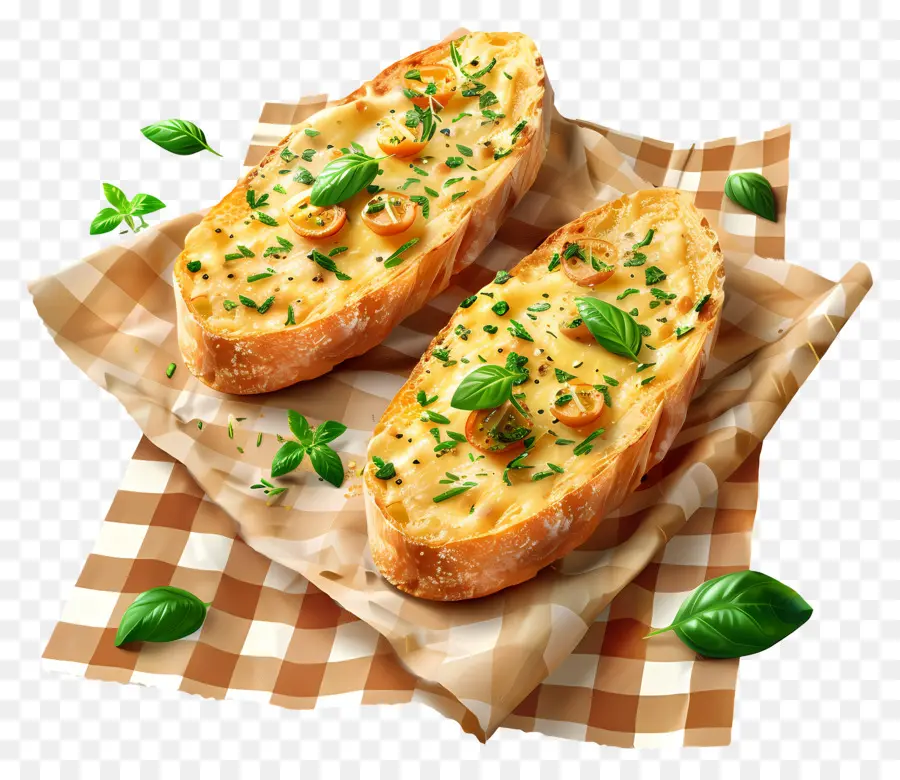 Pan De Ajo，Pan De Queso PNG