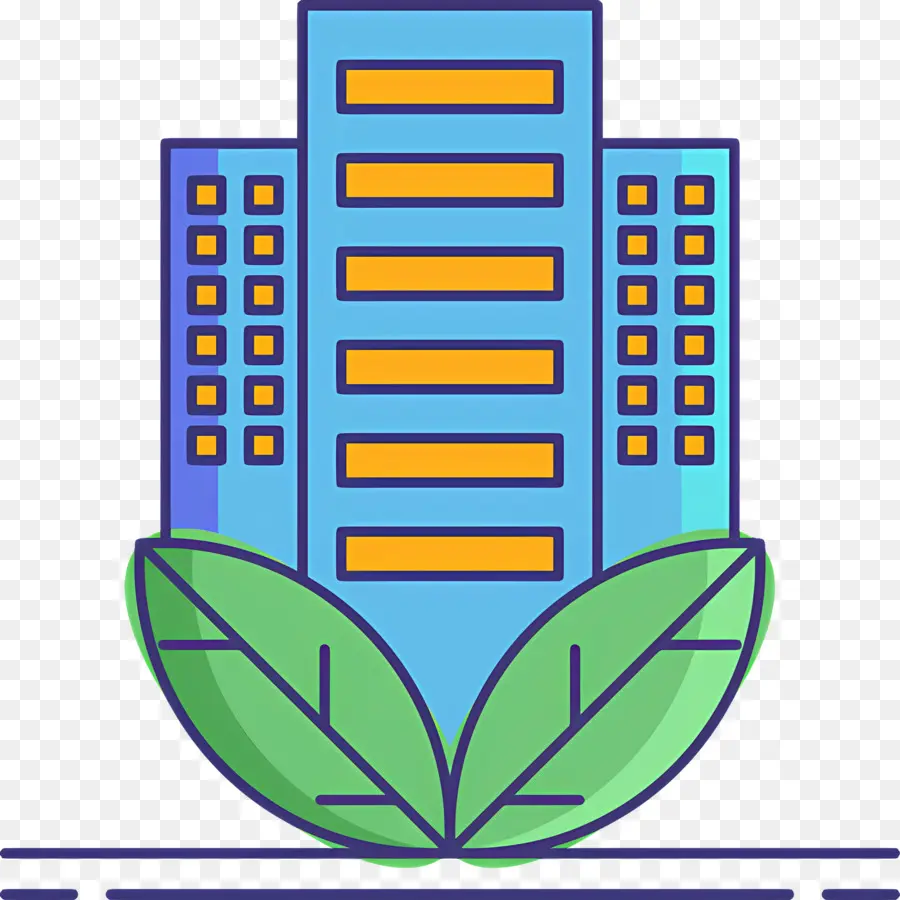 Sostenibilidad，Edificio Ecológico PNG