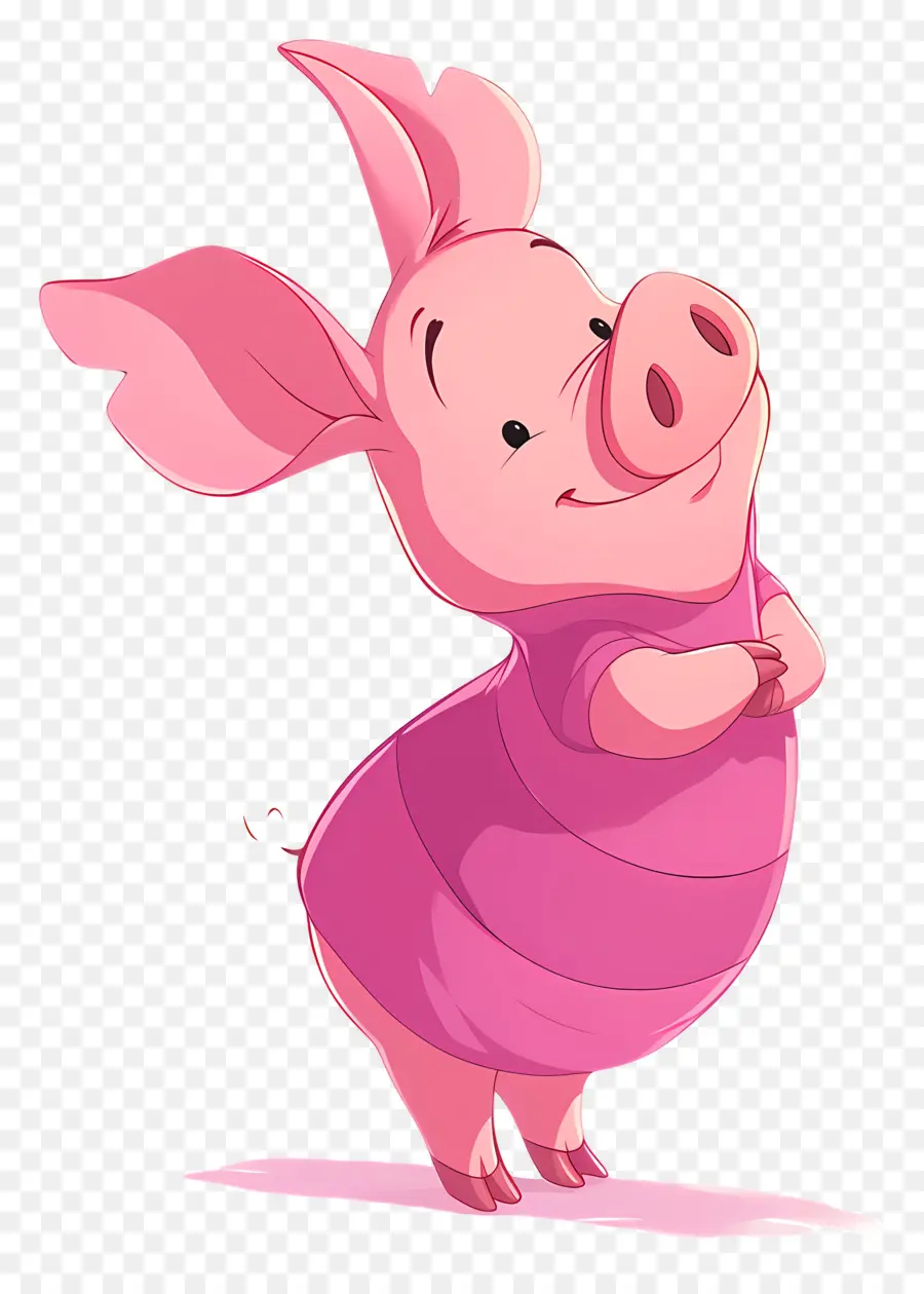 Cerdito，Rosa PNG