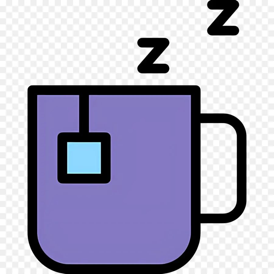 Dormir Zzz，Taza De Té PNG