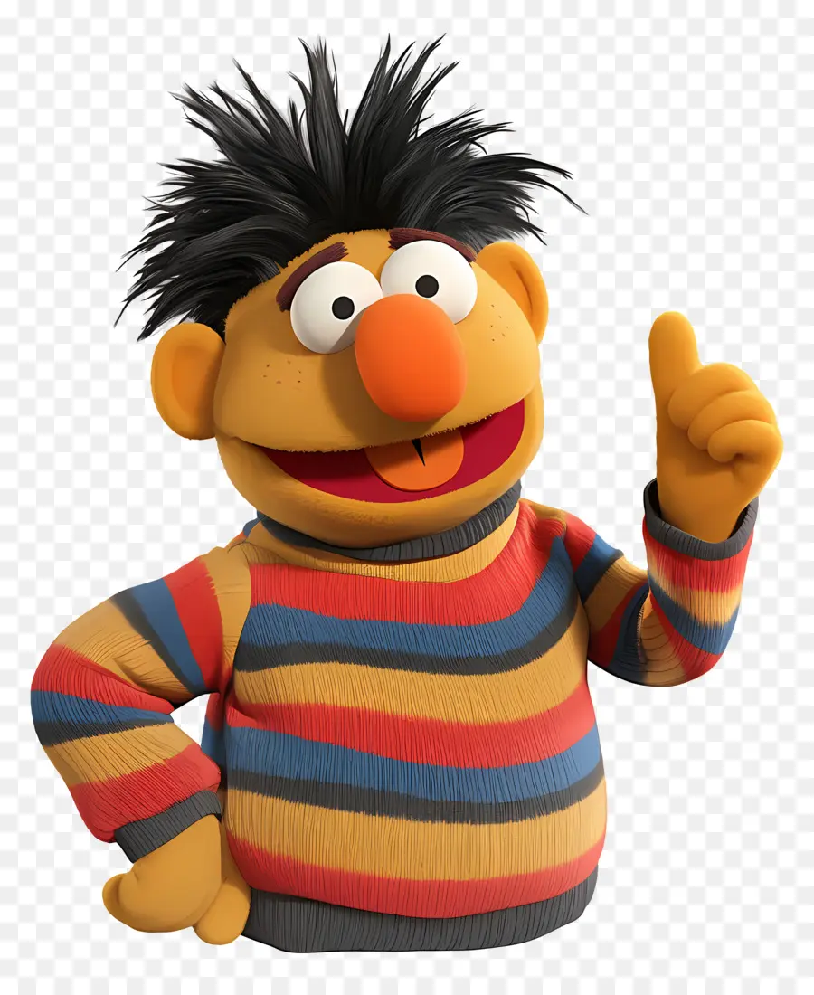 Ernie，Personaje De Dibujos Animados PNG