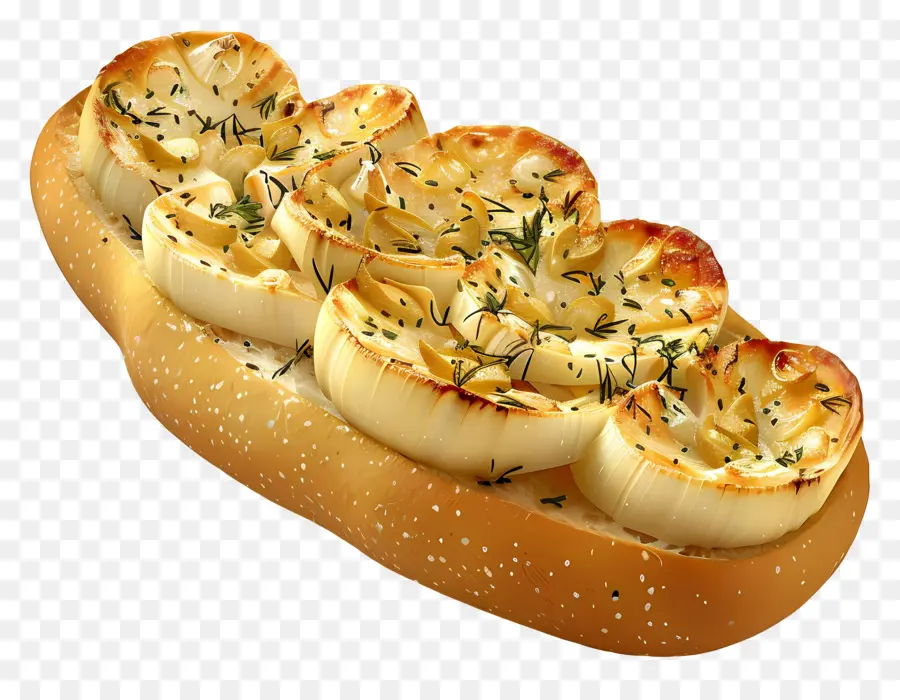 Pan De Ajo，Queso PNG