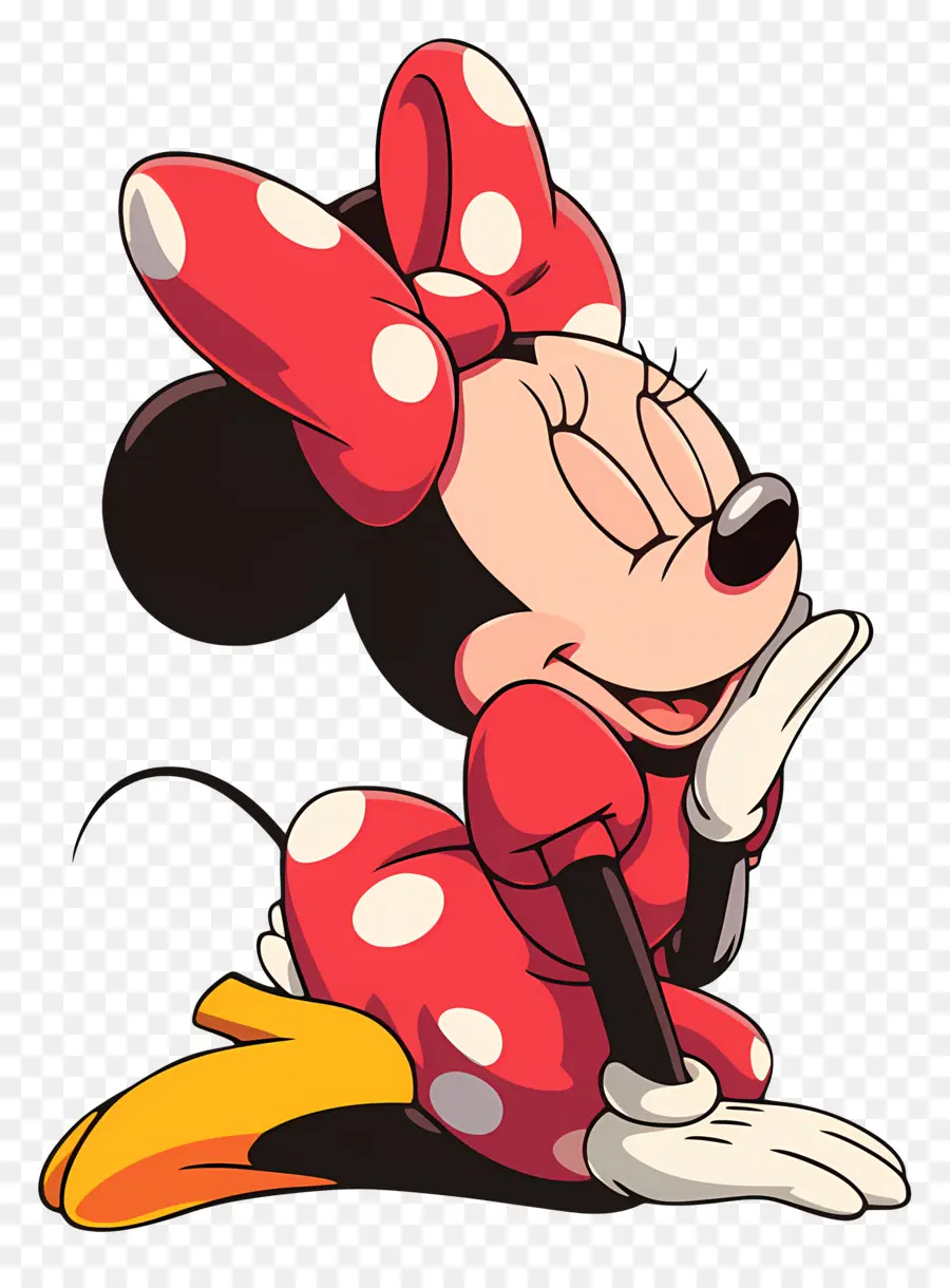 Minnie Ratón，Ratón De Dibujos Animados PNG