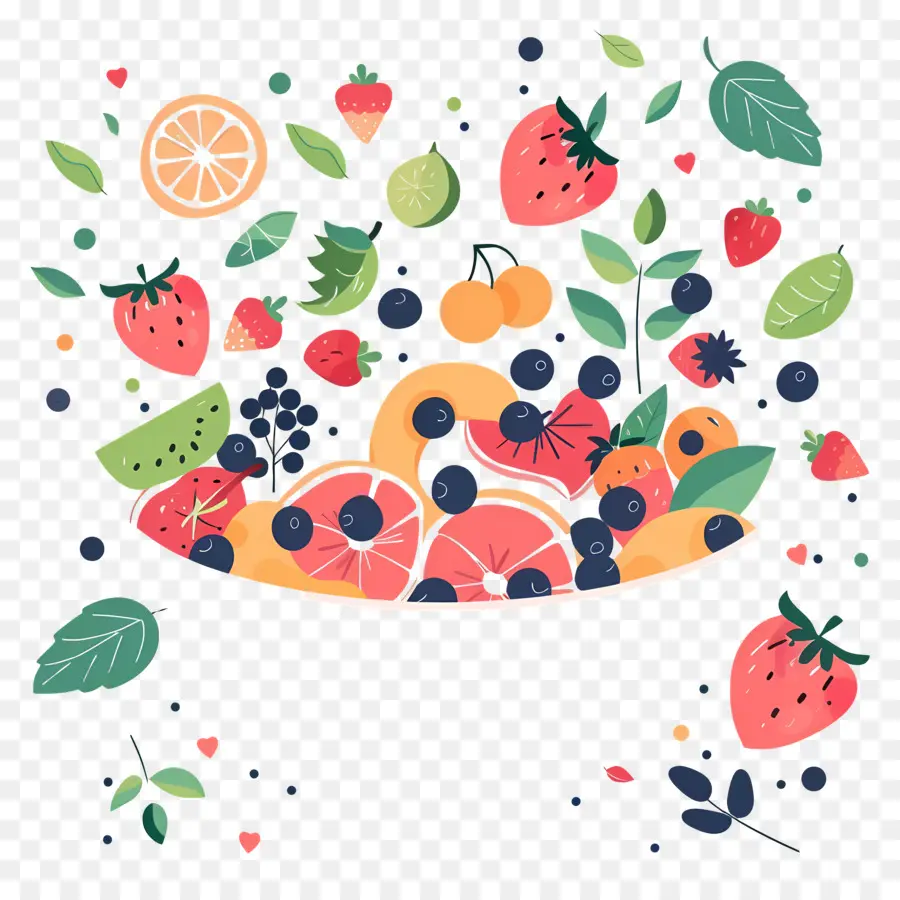 Ensalada De Frutas，Frutas PNG