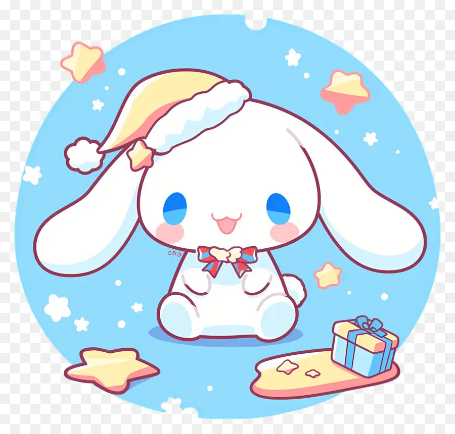 Lindo Cinnamoroll，Lindo Conejito Con Campana PNG