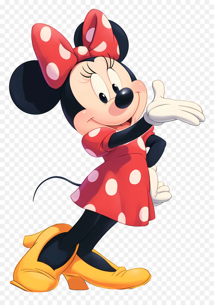 Minnie Ratón，Ratón De Dibujos Animados PNG