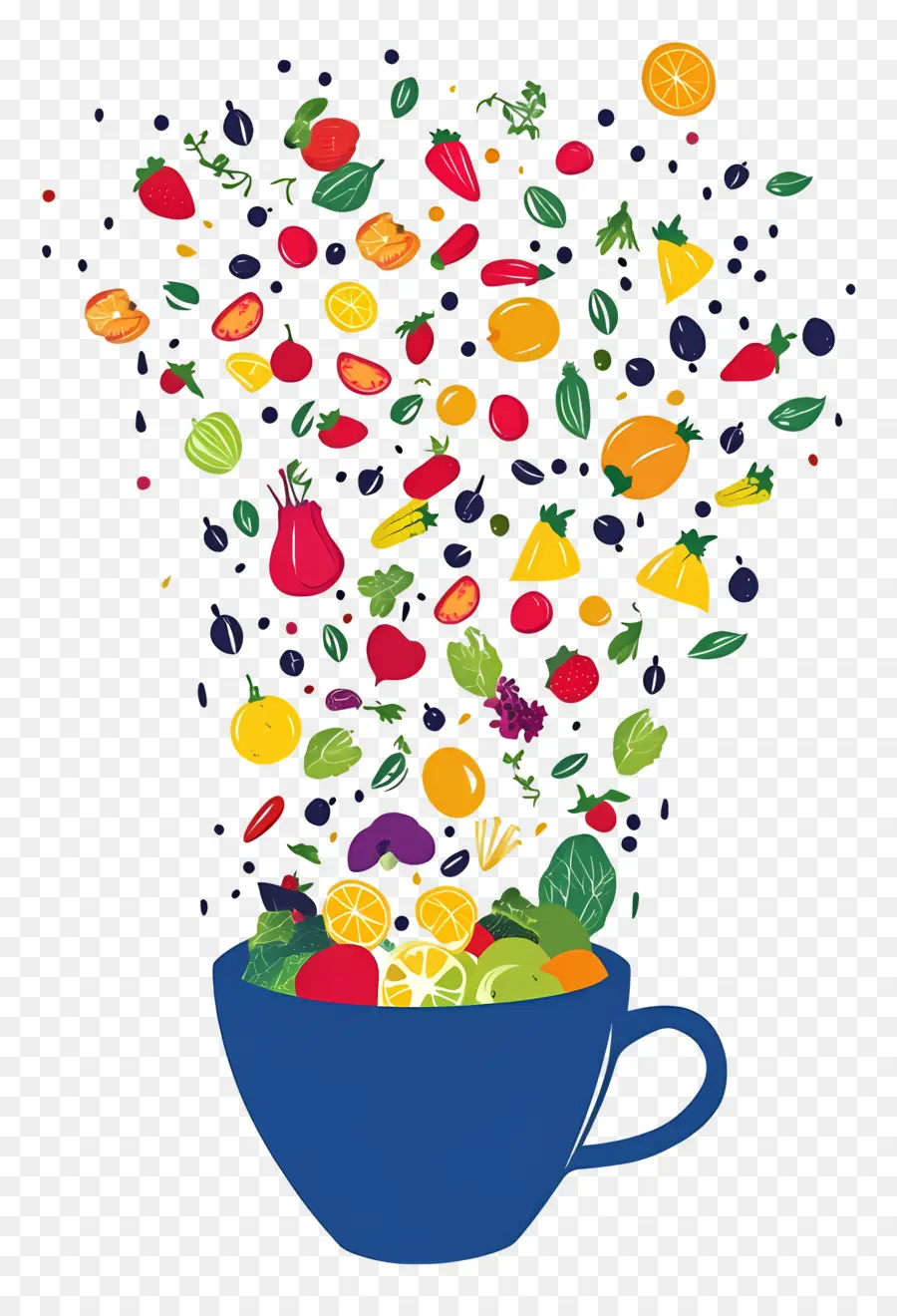 Ensalada De Frutas，Explosión De Frutas PNG