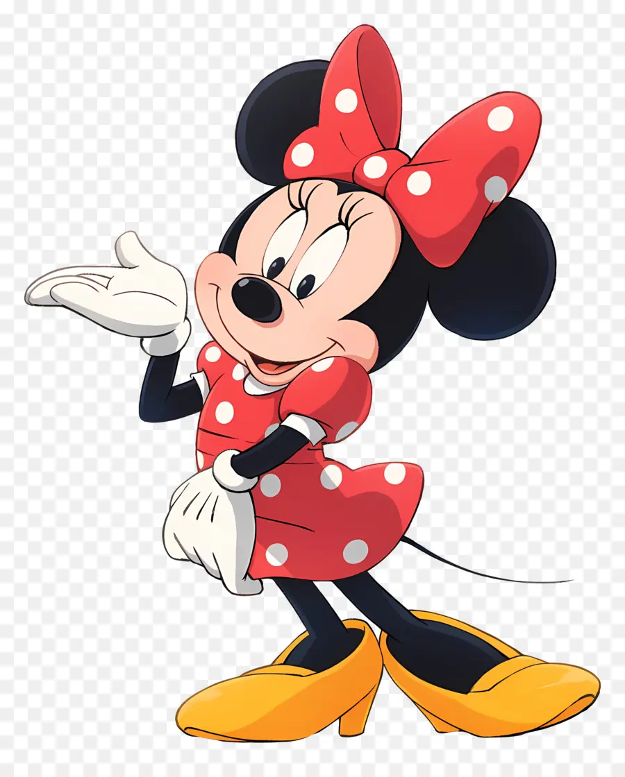 Minnie Ratón，Ratón De Dibujos Animados PNG