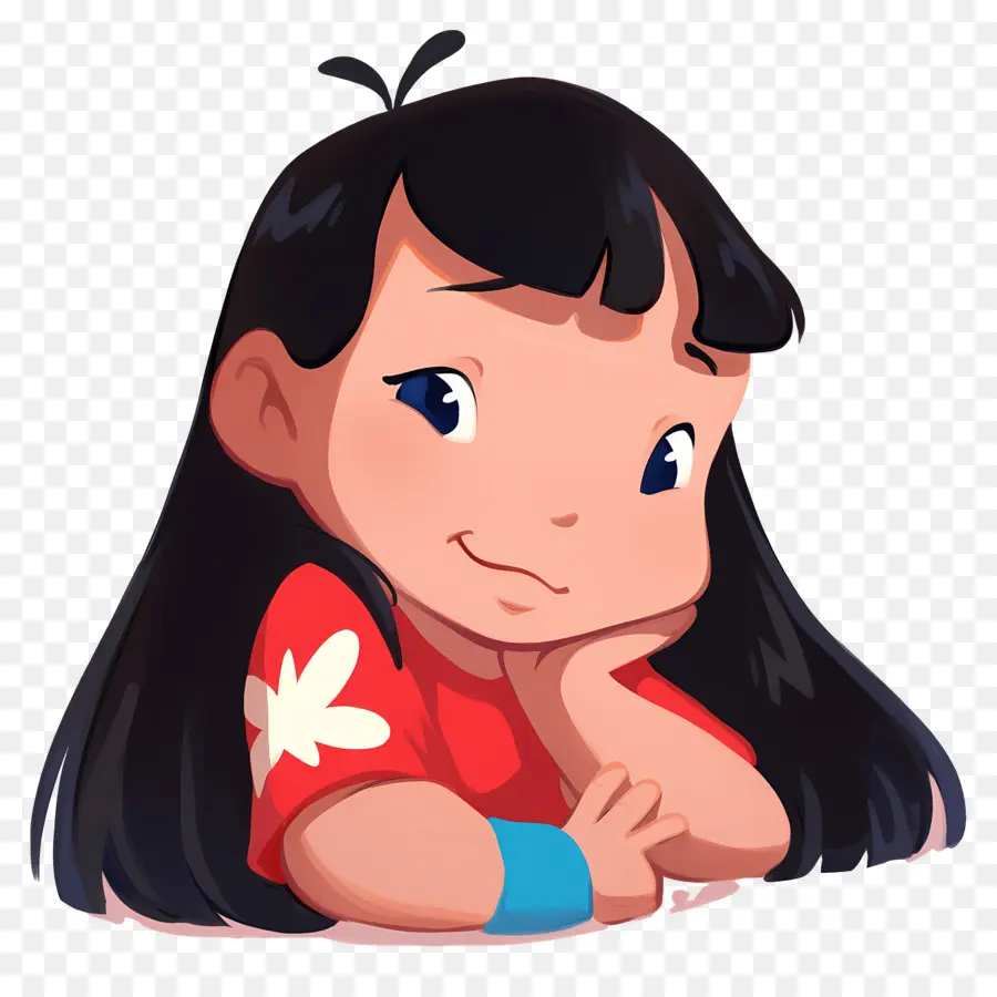 Lilo Pelekai，Chica Animada PNG