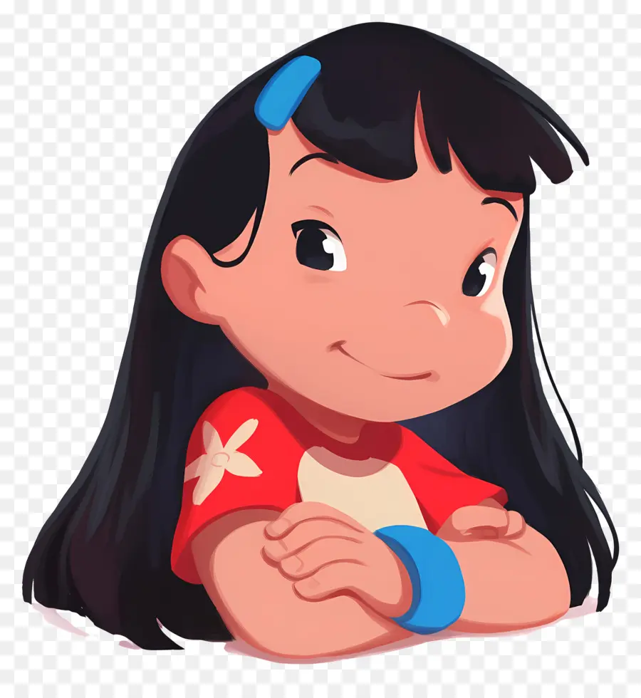 Lilo Pelekai，Chica Animada PNG