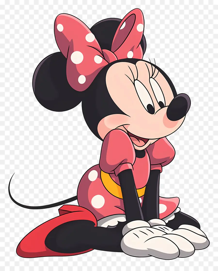 Minnie Ratón，Ratón De Dibujos Animados PNG