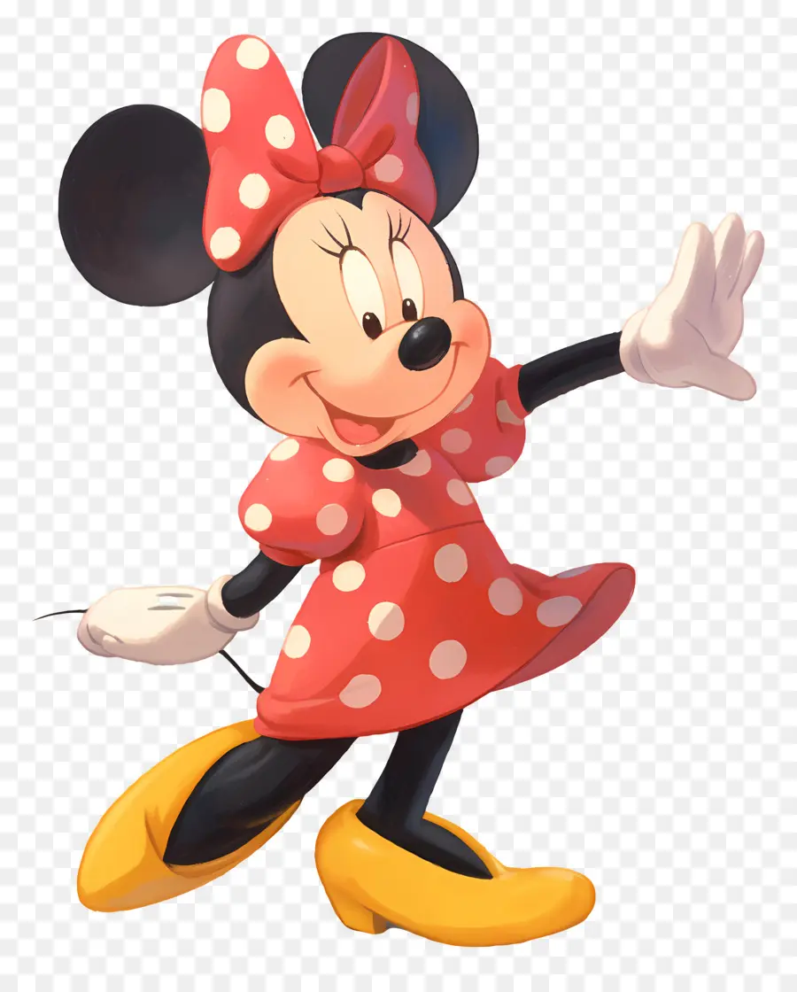 Minnie Ratón，Ratón De Dibujos Animados PNG