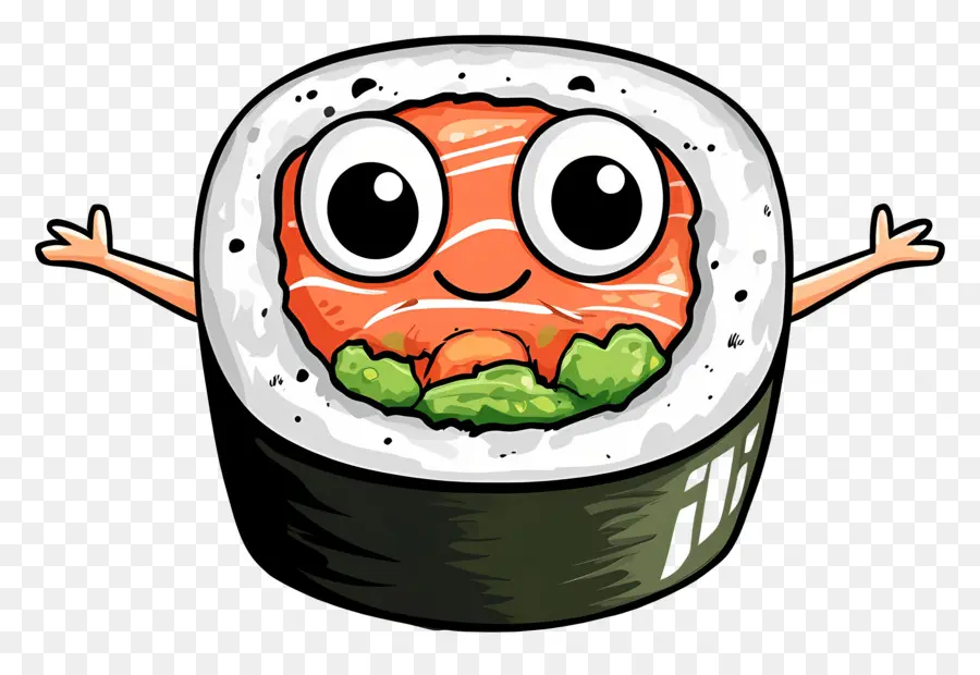 Lindo Sushi，Rollo De Sushi PNG