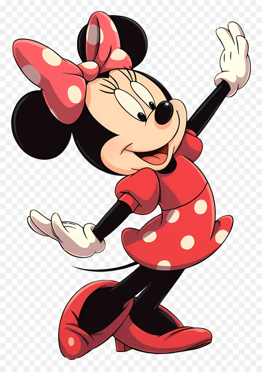 Minnie Ratón，Ratón De Dibujos Animados PNG