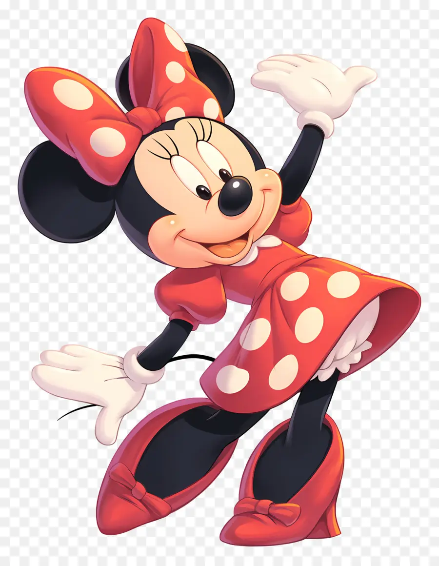 Minnie Ratón，Ratón De Dibujos Animados PNG