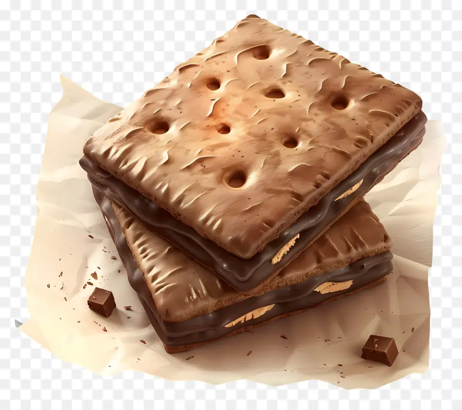 Galleta Borbón，Galletas De Chocolate PNG