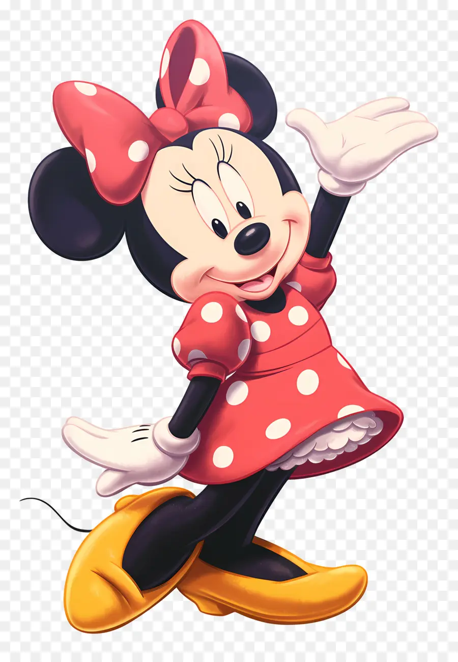 Minnie Ratón，Ratón De Dibujos Animados PNG