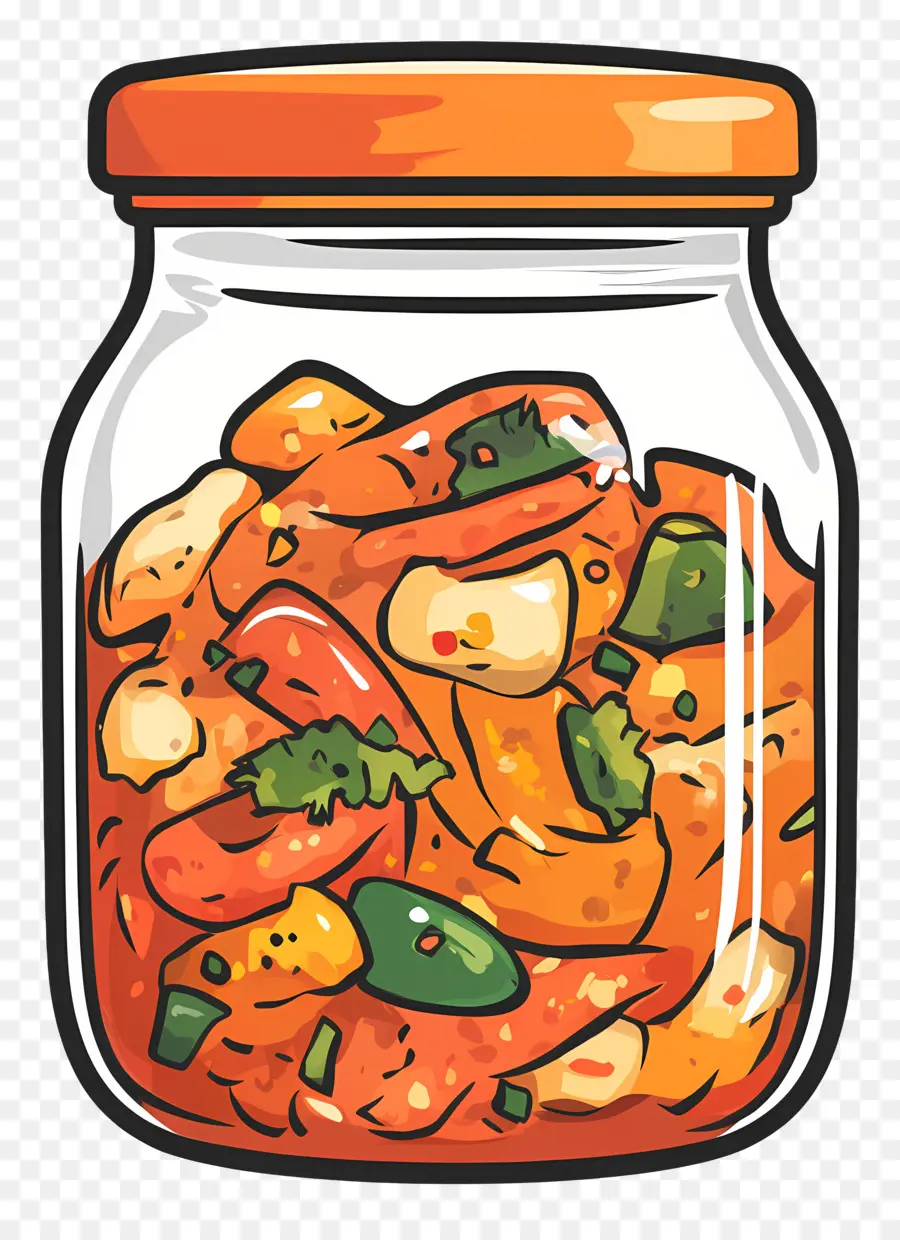 Tarro De Kimchi，Kimchi PNG