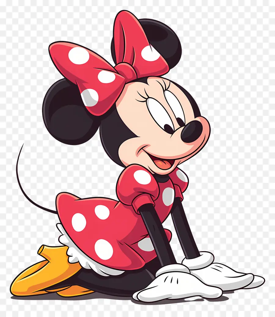 Minnie Ratón，Ratón De Dibujos Animados PNG