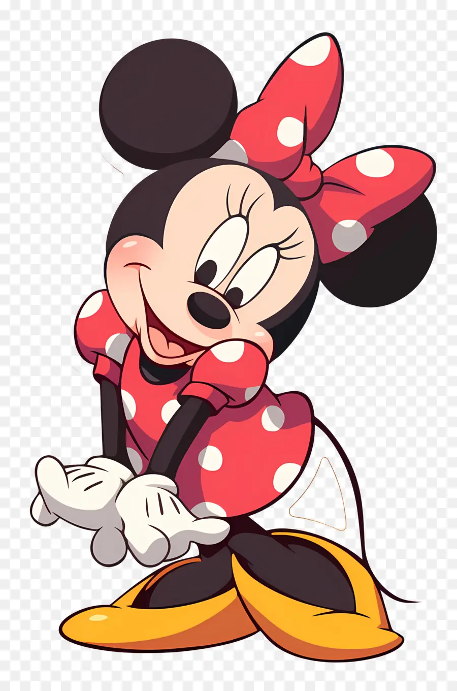 Minnie Ratón，Ratón De Dibujos Animados PNG