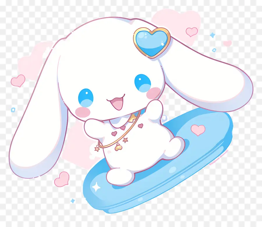 Lindo Cinnamoroll，Conejito Blanco PNG