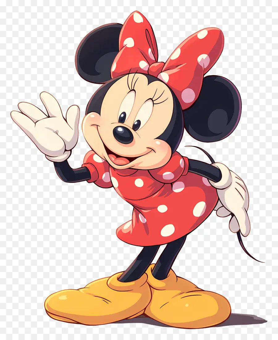 Minnie Ratón，Ratón De Dibujos Animados PNG