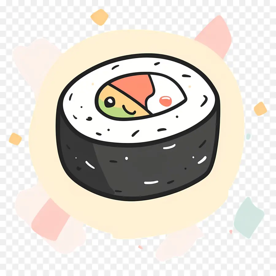 Lindo Sushi，Lindo Rollo De Sushi PNG