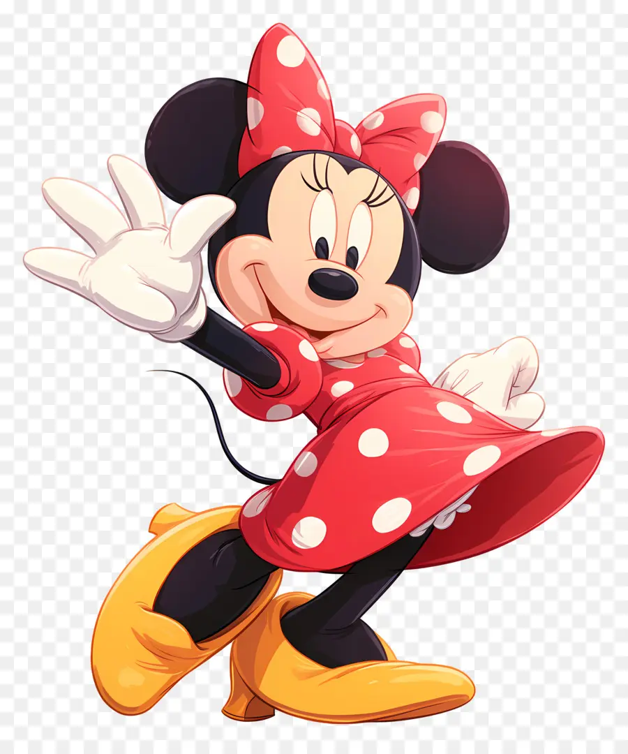 Minnie Ratón，Ratón De Dibujos Animados PNG