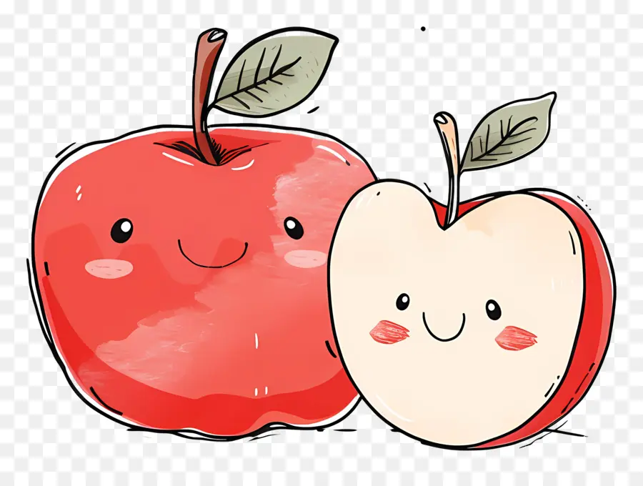 Linda Manzana，Manzanas Sonrientes PNG