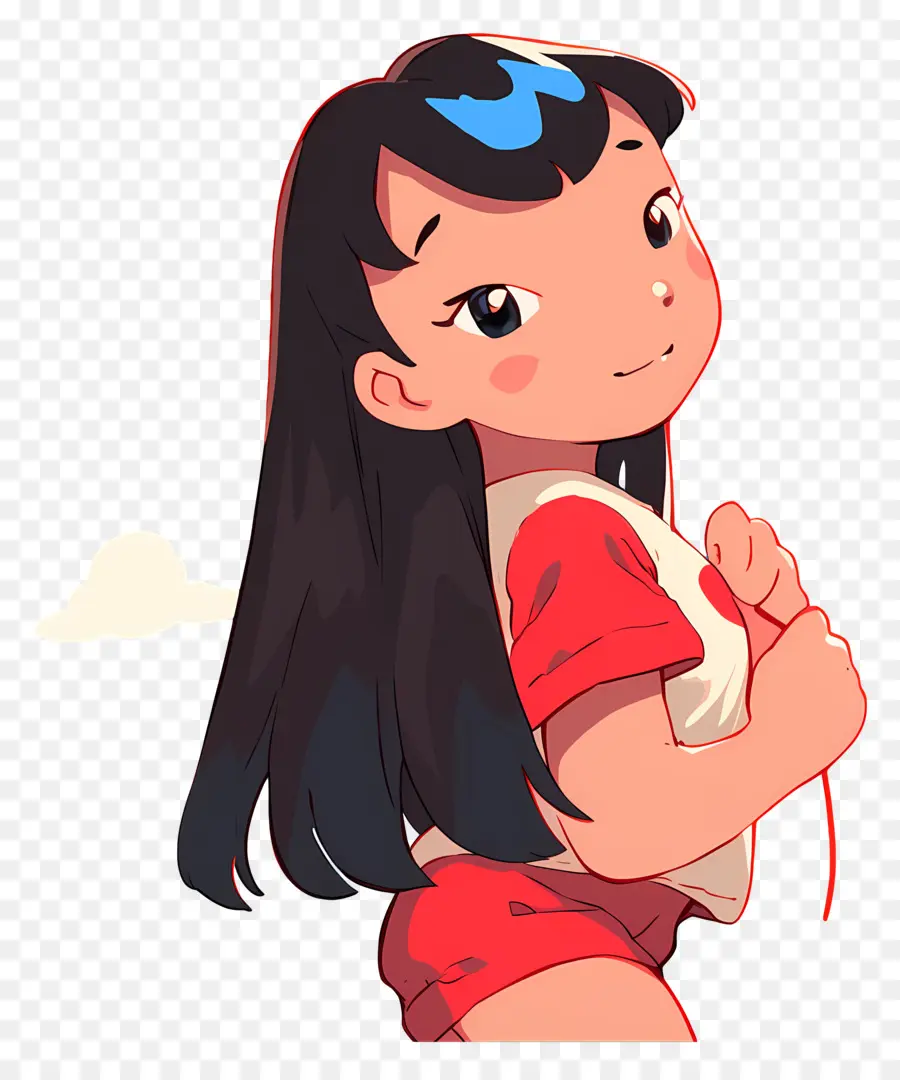 Lilo Pelekai，Niña De Dibujos Animados PNG