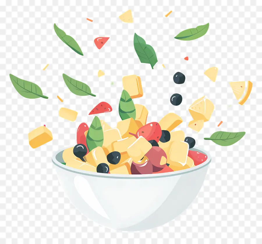 Ensalada De Frutas，Ensalada PNG