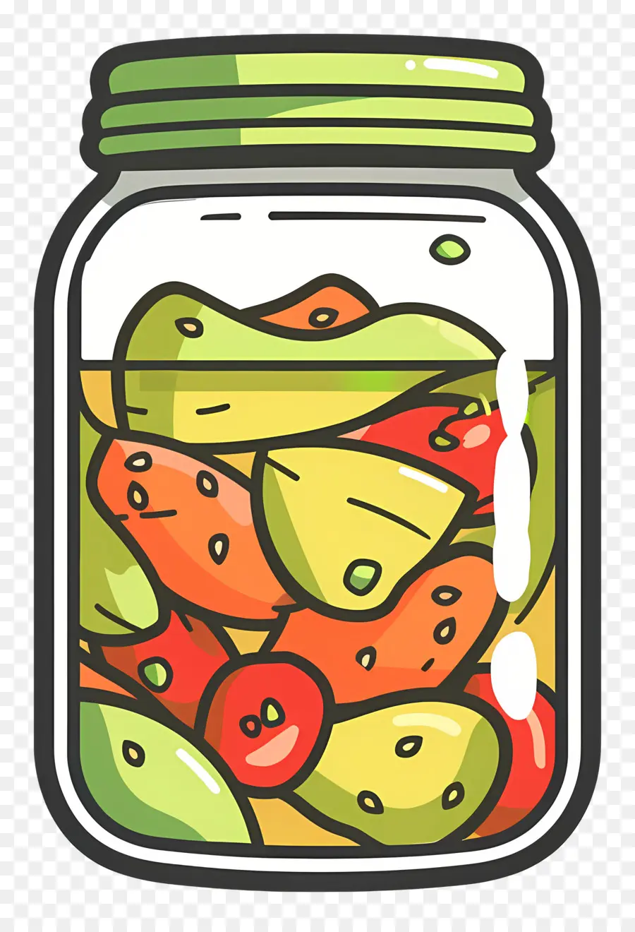 Tarro De Kimchi，Tarro De Pepinillos PNG